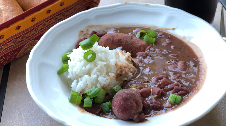 Red beans and rice.